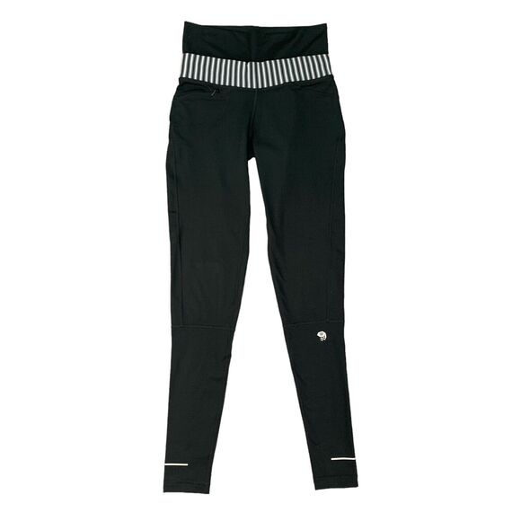 Mountain Hardwear 32 Degree Leggings Womens XS Extra Small Double Waist Hi Rise - Picture 1 of 15
